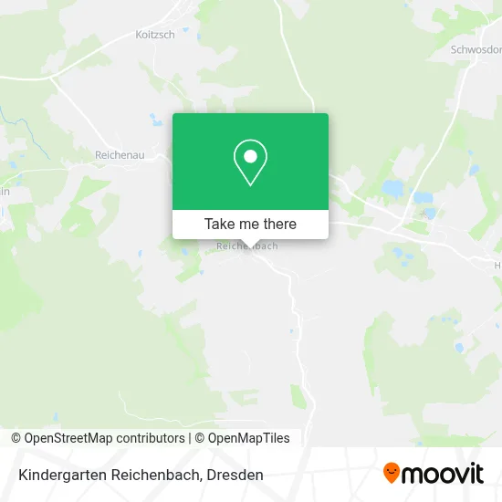 Kindergarten Reichenbach map