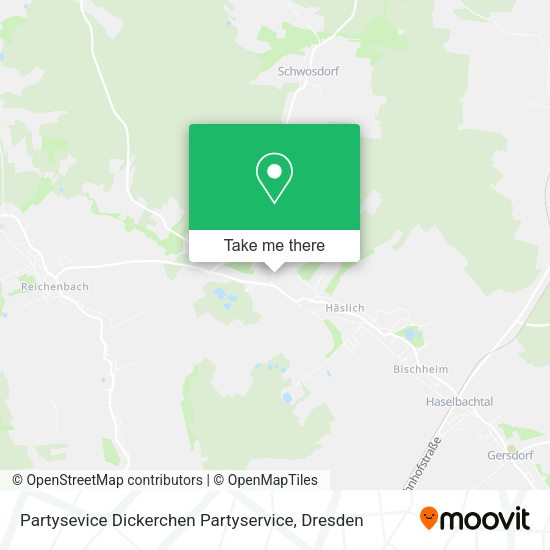 Карта Partysevice Dickerchen Partyservice