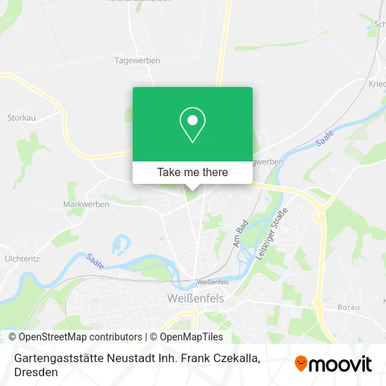 Карта Gartengaststätte Neustadt Inh. Frank Czekalla