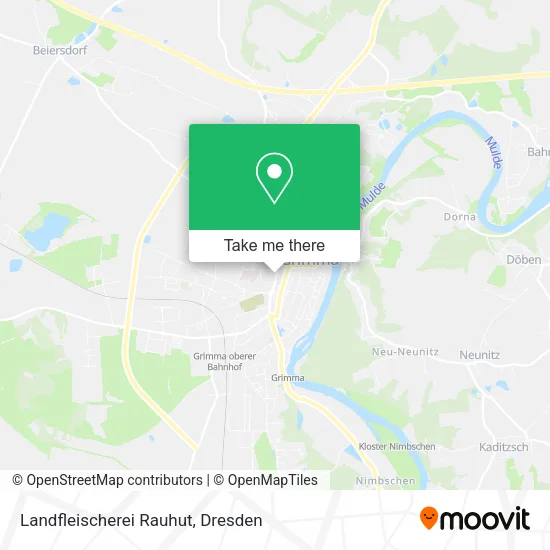 Карта Landfleischerei Rauhut
