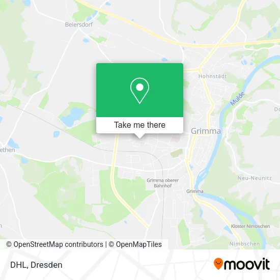 Карта DHL