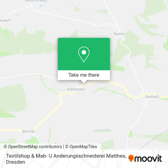 Карта Textilshop & Mab- U Anderungsschneiderei Matthes