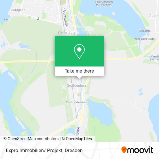 Карта Expro Immobilien/ Projekt