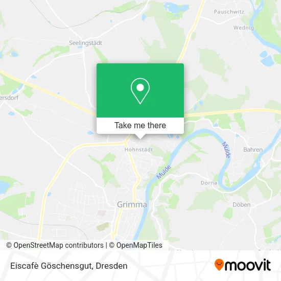 Карта Eiscafè Göschensgut