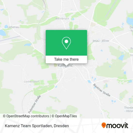 Карта Kamenz Team Sportladen