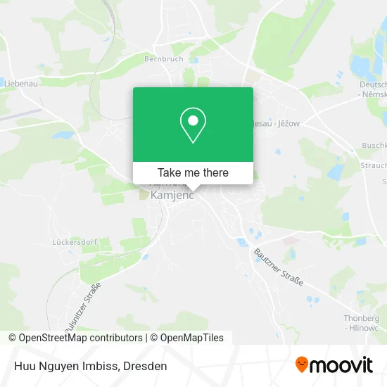 Карта Huu Nguyen Imbiss