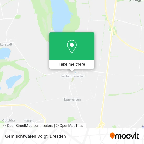 Карта Gemischtwaren Voigt