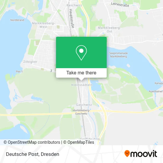 Карта Deutsche Post