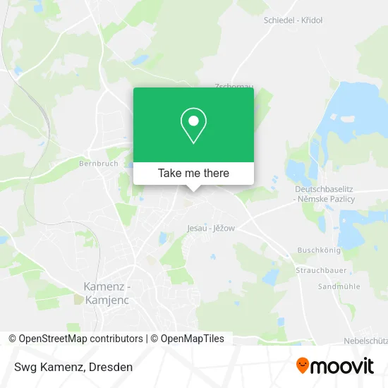 Карта Swg Kamenz