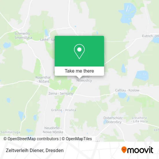 Карта Zeltverleih Diener