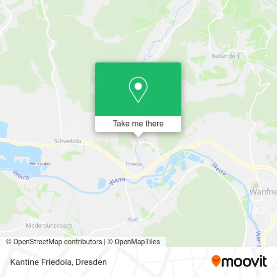 Карта Kantine Friedola