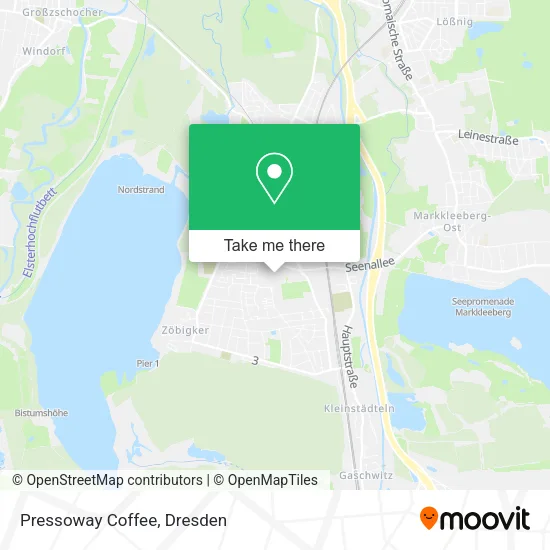 Карта Pressoway Coffee