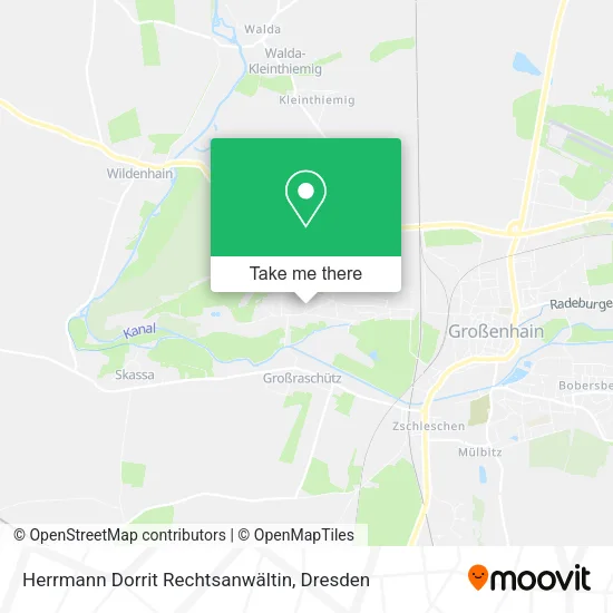 Карта Herrmann Dorrit Rechtsanwältin