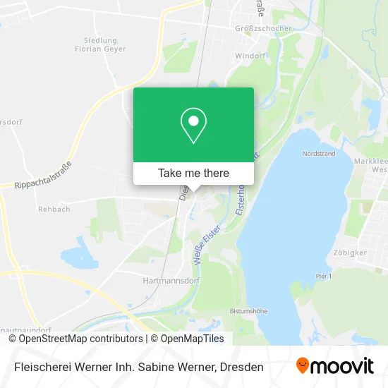 Карта Fleischerei Werner Inh. Sabine Werner