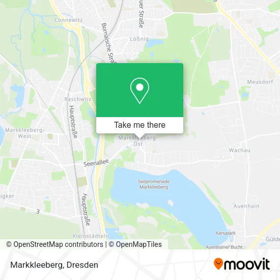 Карта Markkleeberg