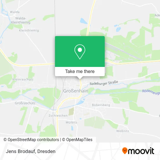 Карта Jens Brodauf