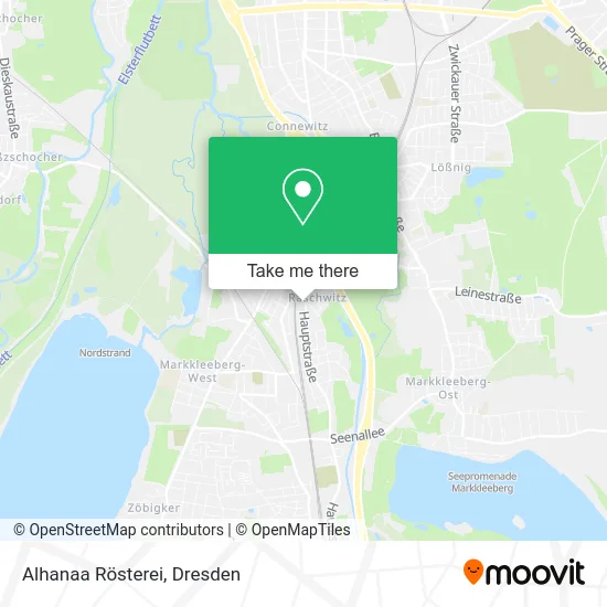 Карта Alhanaa Rösterei