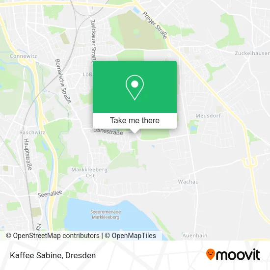 Карта Kaffee Sabine