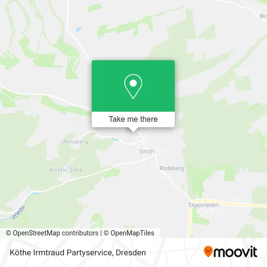 Карта Köthe Irmtraud Partyservice