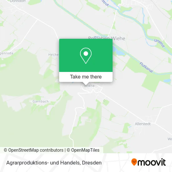 Agrarproduktions- und Handels map