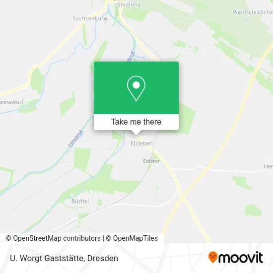 Карта U. Worgt Gaststätte