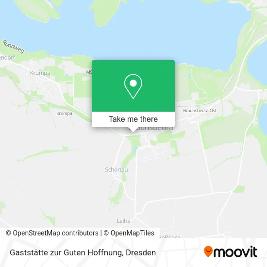 Карта Gaststätte zur Guten Hoffnung