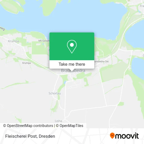 Карта Fleischerei Post