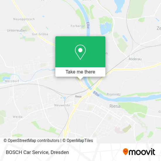 BOSCH Car Service map