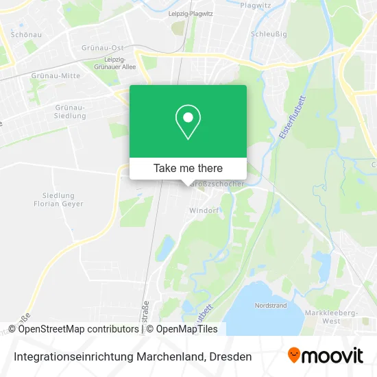 Карта Integrationseinrichtung Marchenland