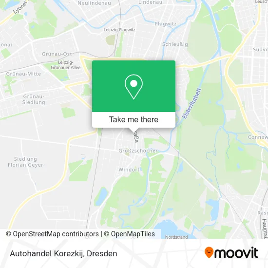 Карта Autohandel Korezkij