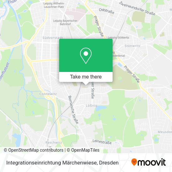 Карта Integrationseinrichtung Märchenwiese