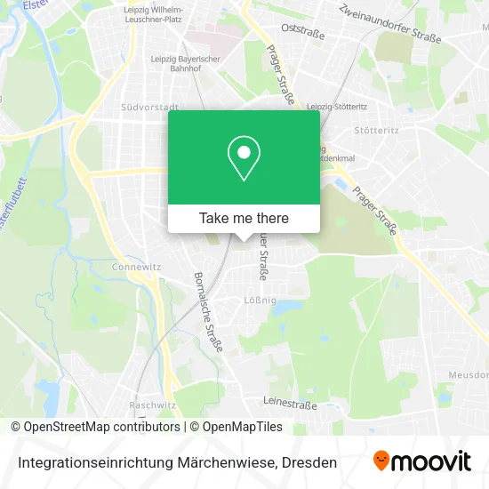 Карта Integrationseinrichtung Märchenwiese