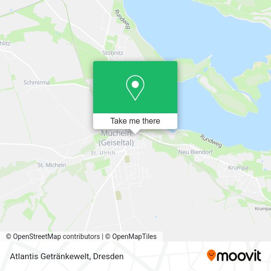 Карта Atlantis Getränkewelt