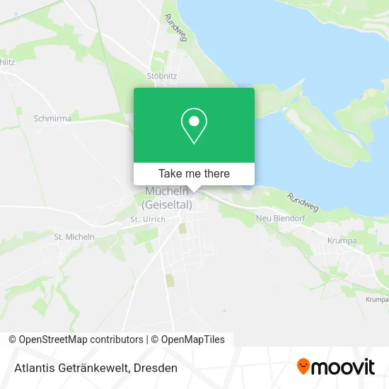 Карта Atlantis Getränkewelt