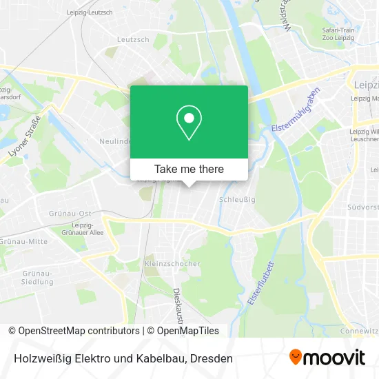 Карта Holzweißig Elektro und Kabelbau