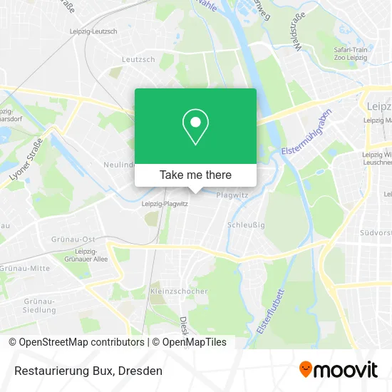 Карта Restaurierung Bux