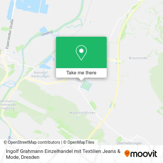 Карта Ingolf Grahmann Einzelhandel mit Textilien Jeans & Mode