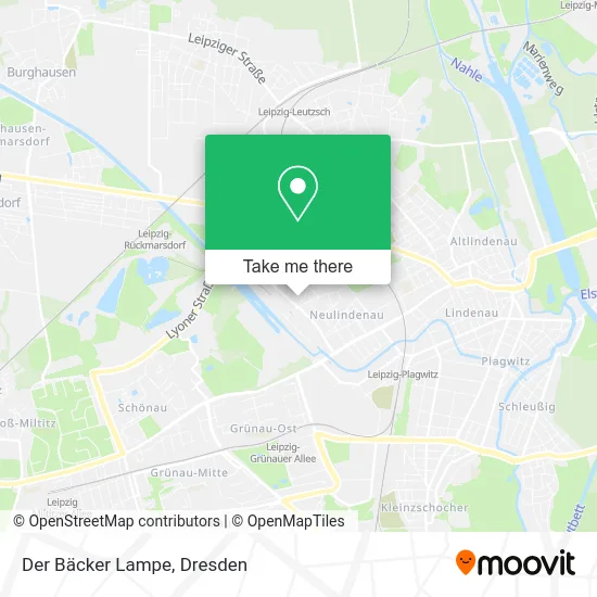 Карта Der Bäcker Lampe