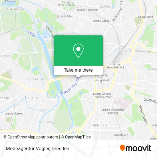 Карта Modeagentur Vogler