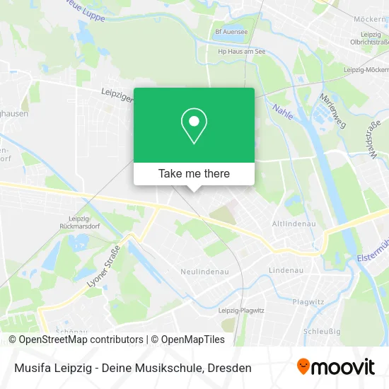 Карта Musifa Leipzig - Deine Musikschule