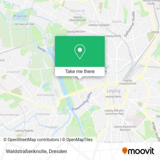 Карта Waldstraßenknolle