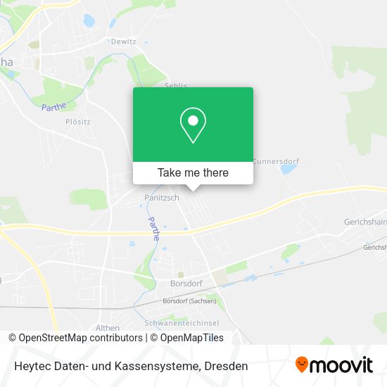 Карта Heytec Daten- und Kassensysteme