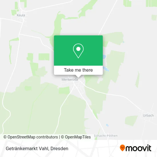 Getränkemarkt Vahl map