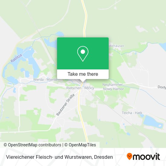 Карта Viereichener Fleisch- und Wurstwaren