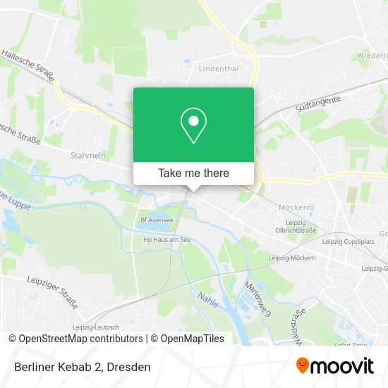 Карта Berliner Kebab 2