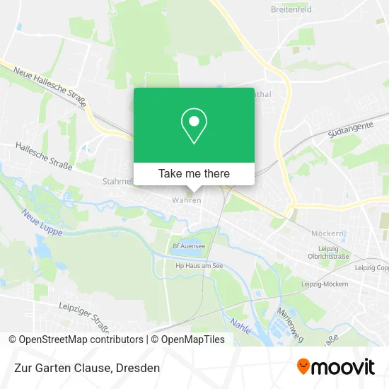 Карта Zur Garten Clause