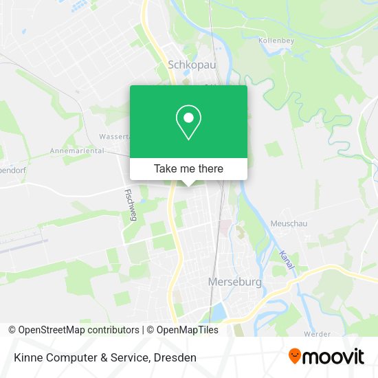 Карта Kinne Computer & Service