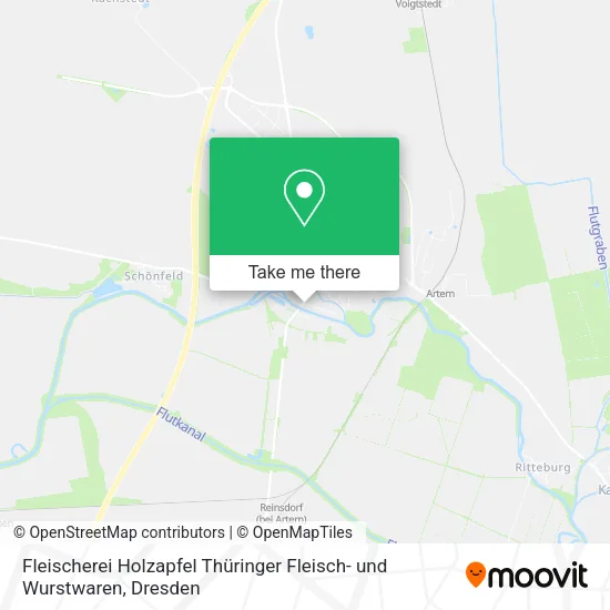 Карта Fleischerei Holzapfel Thüringer Fleisch- und Wurstwaren