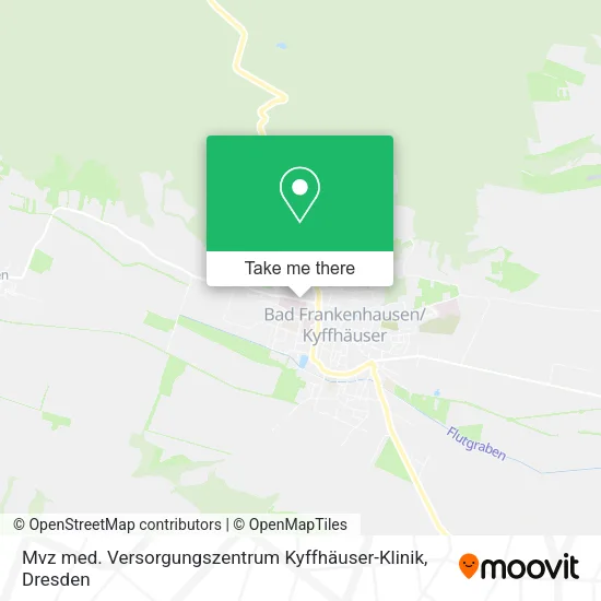 Карта Mvz med. Versorgungszentrum Kyffhäuser-Klinik