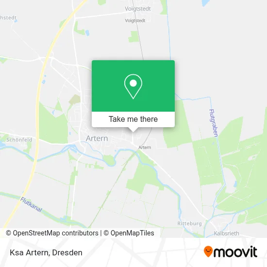 Ksa Artern map